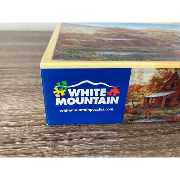 White Mountain Friends in Autumn 1000 Piece Jigsaw Puzzle‎ Landscape 2022 - Picture 3 of 11